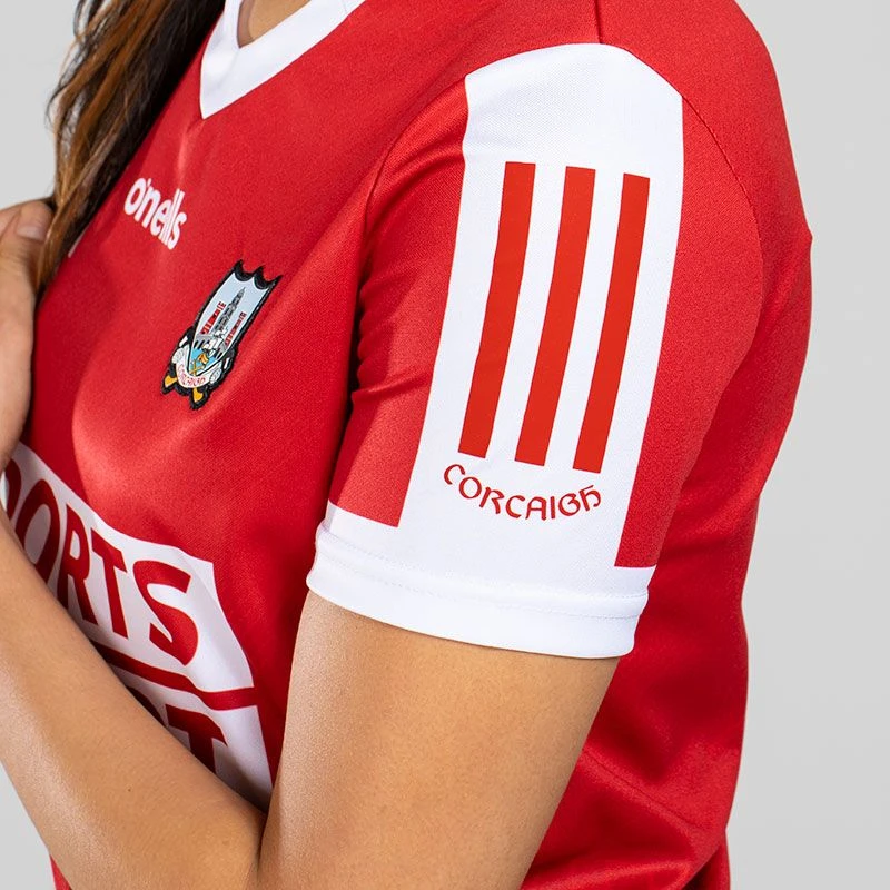 Cork GAA Women's Fit Home Jersey 2023 6 Cork GAA Women's Fit Home Jersey 2023 - Image 4