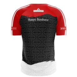 Harps GFC Brisbane Jersey -CASTOR Clothing Shop brisbaneharps 3d jersey back 05.06 2