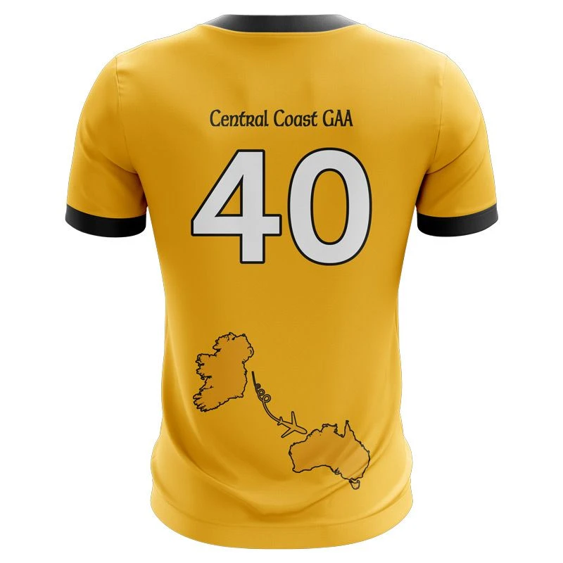 Central Coast Kids' 40th Anniversary Short Sleeve Training Top (Amber) 4 Central Coast Kids' 40th Anniversary Short Sleeve Training Top (Amber) - Image 2