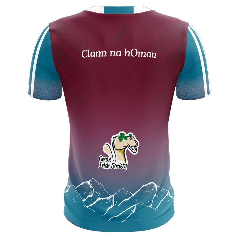 Clann Na HOman Women's Fit LGFA Jersey (Maroon) 4 Clann Na HOman Women's Fit LGFA Jersey (Maroon) - Image 2