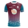 Clann Na HOman Women's Fit LGFA Jersey (Maroon) -CASTOR Clothing Shop clannnahoman 3d lgfa jersey maroon front