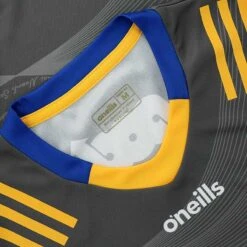 Clare GAA Kids' Goalkeeper Jersey 2023 -CASTOR Clothing Shop clare gk jersey grey 3s tf 23 adlt p7 3