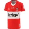 Derry GAA Kids' Away Jersey 2022 -CASTOR Clothing Shop derry alt jersey tf red wht kids 1