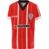 Derry City FC Kids' Home Jersey 1 Derry City FC Kids' Home Jersey -CASTOR Clothing Shop derry city fc home reg jersey 22 red shadow blk wht 22 kids 1
