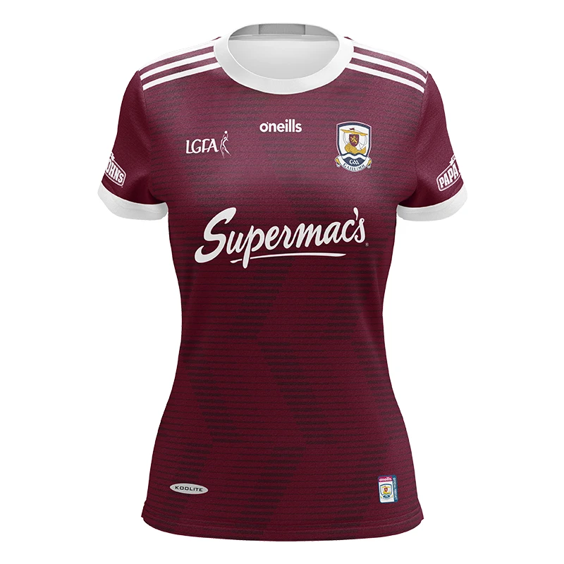 Galway LGFA Women's Fit Home Jersey 2023 3 Galway LGFA Women's Fit Home Jersey 2023