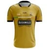 Giants Causeway HC Chicago GAA Goalkeeper Jersey -CASTOR Clothing Shop gchcc bushmills gold jersey 3d front 1
