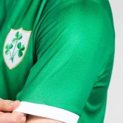 Women's Ireland Premier Jersey Shamrock Green -CASTOR Clothing Shop green prem detail 3 2