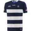 NYPD GAA Goalkeeper Jersey 2021/22 -CASTOR Clothing Shop nypd cf gk jersey hooped navy wht 1