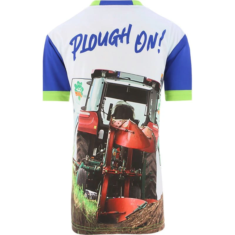 Kids' Blue Plough On! Ploughing Championships Jersey 4 Kids' Blue Plough On! Ploughing Championships Jersey - Image 2