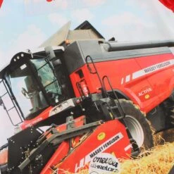 Kids' Red Giant Ploughing Championships Jersey -CASTOR Clothing Shop show j01 3 gen skredg kids p3