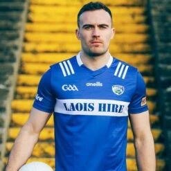 Laois GAA Player Fit Home Jersey 2023 -CASTOR Clothing Shop web 2 3